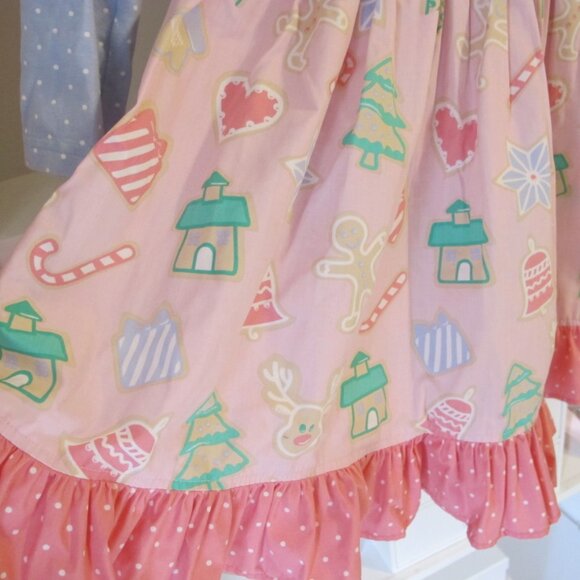 Eleanor Rose Girl's Holiday Christmas Dress Size 6-7 EUC - Picture 5 of 5